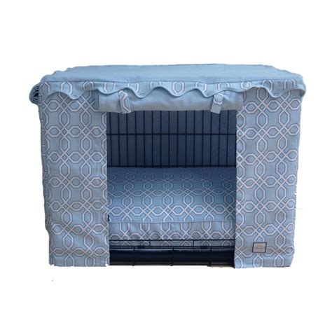 Moroccan Trellis Dog Crate Cover | Dog crate cover, Crate cover, Dog crate