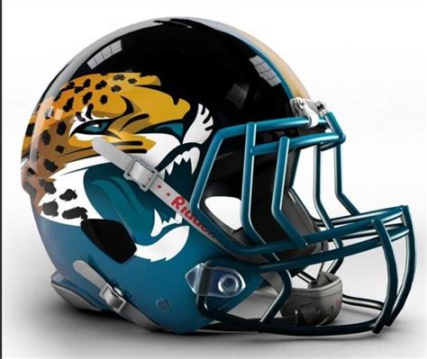 Jacksonville Jaguars Cool Football Helmets Football Helmet Design Nfl