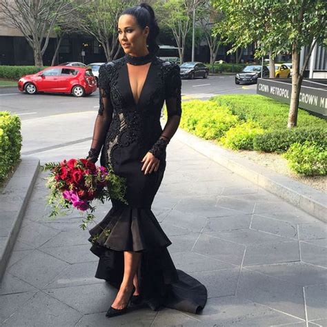 Bride Does Something Different And Walks Down The Aisle In A Black Wedding Dress Pics