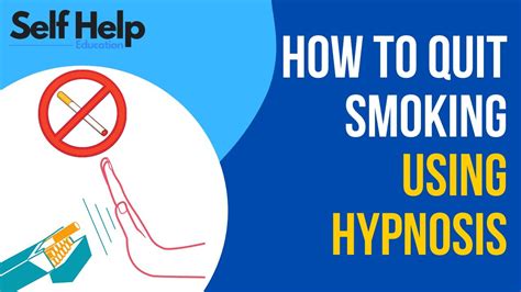 Quitting Smoking Using Hypnosis Youtube