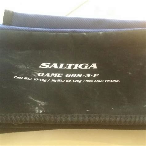 Saltiga Fishing Rod Sports Equipment Fishing On Carousell