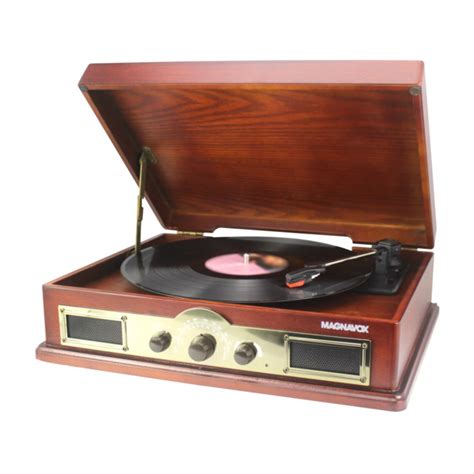 Magnavox Md695 4 In 1 Turntable System With Bluetooth Wireless