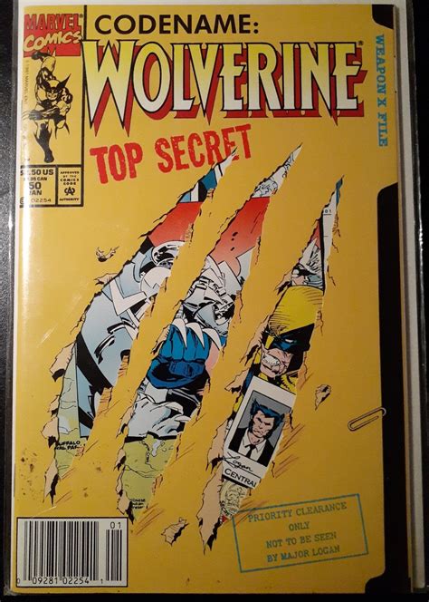 Wolverine 50 Wolverine X Files Comics