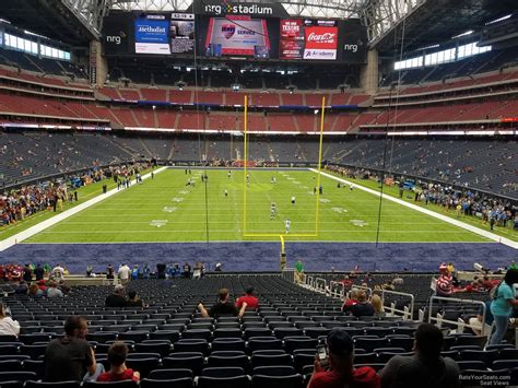 Nrg Stadium Section 137 Houston Texans