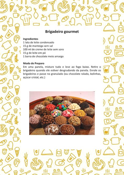 Receita De Brigadeiro Em Inglês
