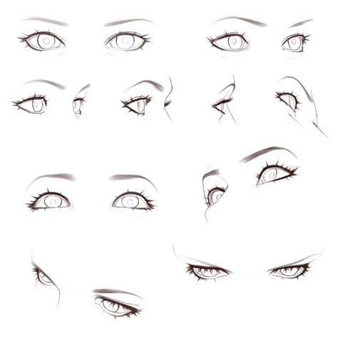 Guide To Rendering Expressive Eyes By Wajiha CLIP STUDIO TIPS Eye Drawing Tutorials Drawing