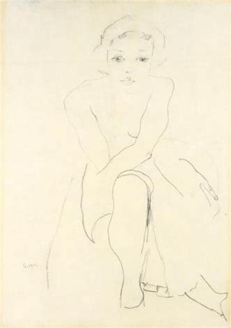 Sitzender Akt Seated Nude Par Egon Schiele Sur Artnet
