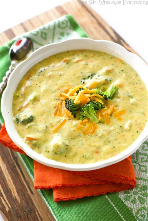 Check spelling or type a new query. Panera's Broccoli Cheddar Soup - The Girl Who Ate ...