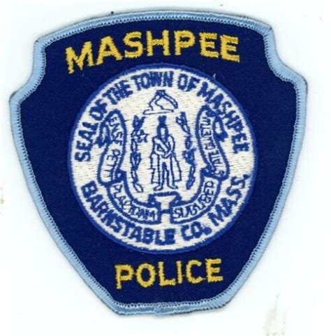 Massachusetts Ma Mashpee Police Nice Patch Sheriff Ebay