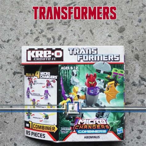 Promo Transformers Kreo Micro Changers Combiners Abominus Combine