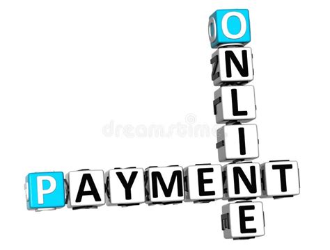 3d Fast Payment Crossword Stock Illustrations 20 3d Fast Payment
