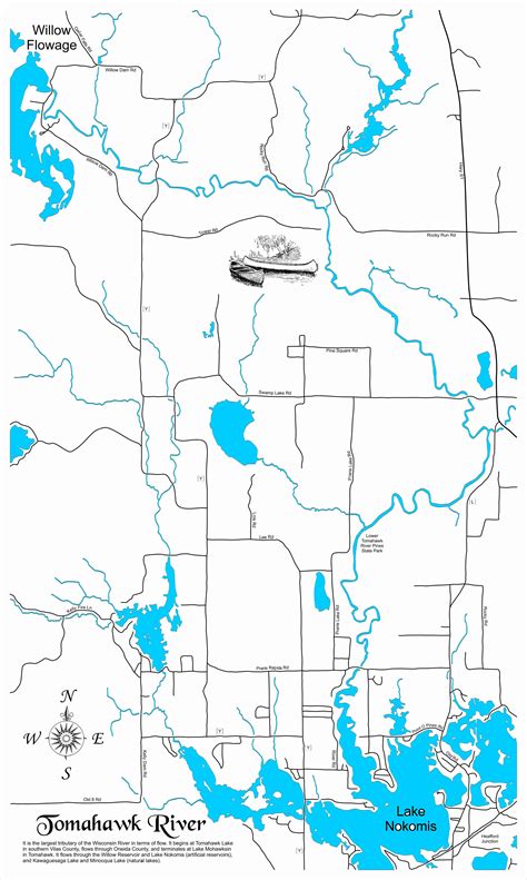Map Of Wisconsin Lakes And Rivers Maping Resources
