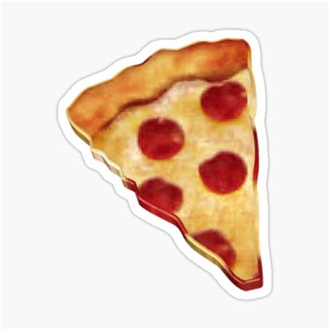 Pizza Emoji Stickers Redbubble