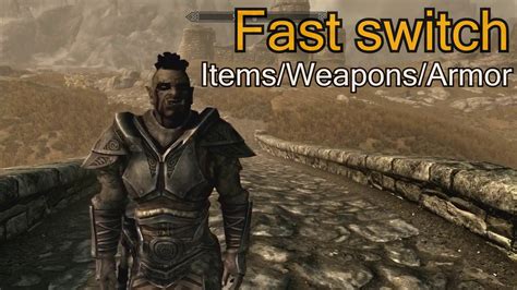How To Fast Switch Weapons On Skyrim Xbox1ps4 Youtube