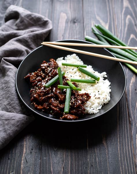 Mongolian Beef Recipe Better Than Takeout Modern Crumb