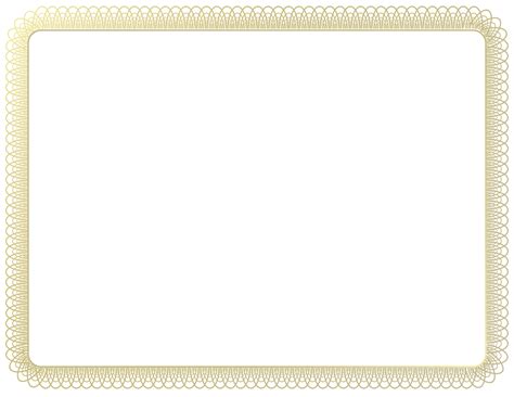 Certificate Frame Png Certificate Frame Png Transparent Free For