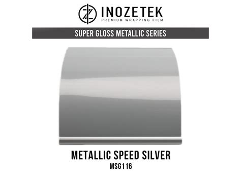 Inozetek Inozetek Super Gloss Metallic Speed Silver Inozetek Europe