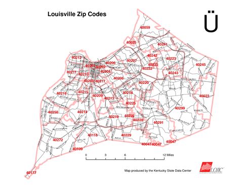 Louisville Ky Map With Zip Codes