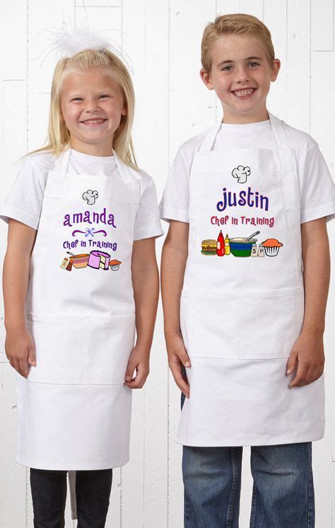 Junior Chef Personalized Kids Apron Personalized Kids Apron Kids