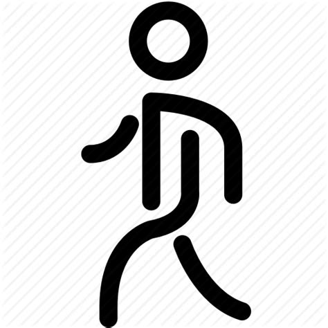 Walking Man Icon At Getdrawings Free Download