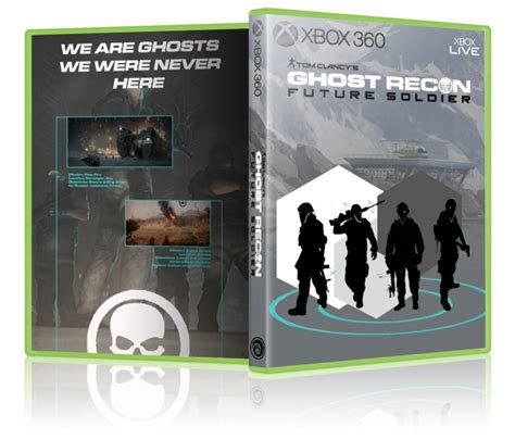 Ghost Recon Future Soldier Xbox 360 Box Art Cover By Levisj