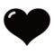 Generally, however, this emoji takes the form of a red heart. Black Heart Emoji