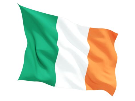 Bandera De Irlanda Ondeante Png Transparente Stickpng