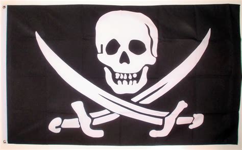 Calico Jack Rackham 5 X 3 Flag