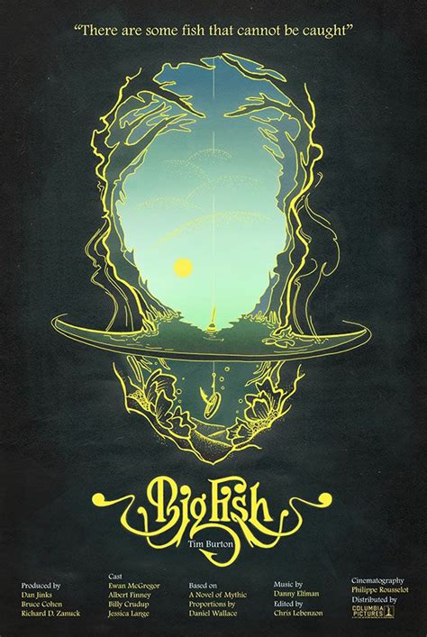 Big Fish movie poster on Behance | Carteles de películas ...
