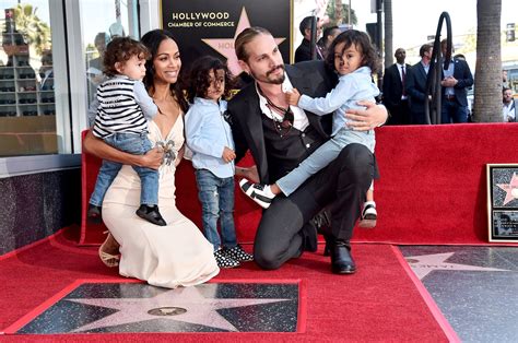 The celebrity mom tells people how her sons get their picky eating habits from mom. Inside Zoë Saldana and Husband Marco Perego's Sweet Love Story