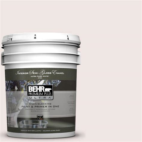 Behr Premium Plus Ultra 5 Gal N170 1 Tailors Chalk Color Semi Gloss