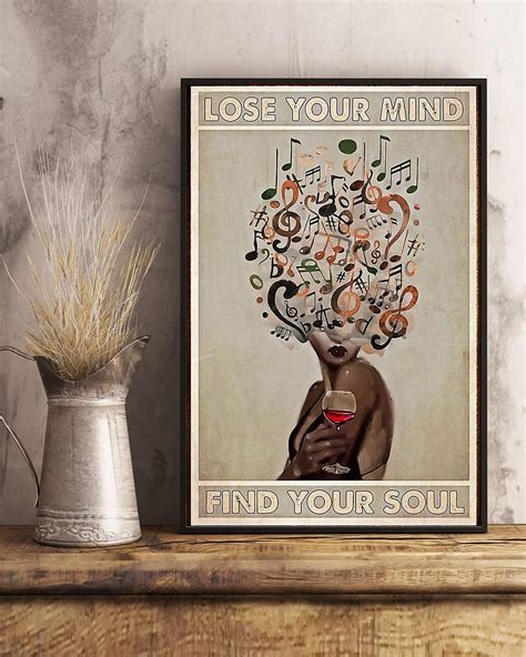 Vinyl Wine lose your mind find your soul canvas - Bassetshirt