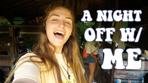 A NIGHT OFF DURING SUMMER CAMP THRIFT WITH ME CAMPFIRE CAMP