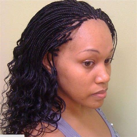 Straight hair, wavy hair, and curly hair textures are easy to. 77 Micro Braid Hair and Trending Styles in 2020 | Micro ...