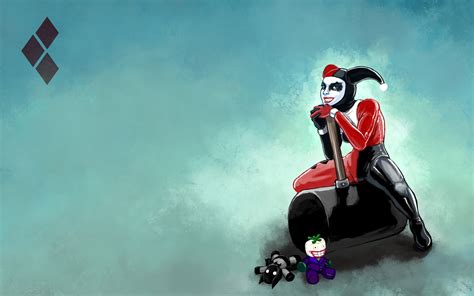 Harley quinn is a character appearing in media published by dc entertainment. Harley Quinn Batman Wallpaper 05537 - Baltana