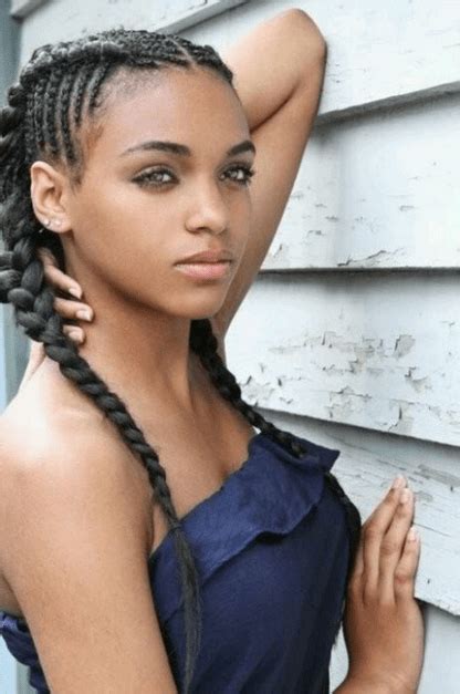 5 Hot And New Protective Braid Styles For Natural Hair