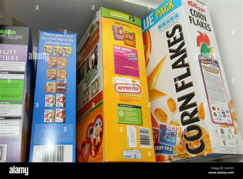 Breakfast Cereal Boxes Hi Res Stock Photography And Images Alamy