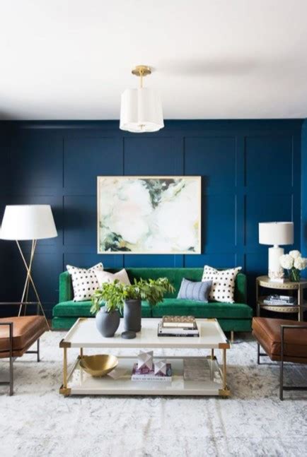 15 Navy Blue Living Room Color Scheme