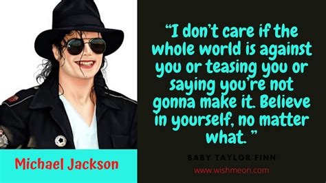 25 Best Inspirational Michael Jackson Quotes On Success Wish Me On