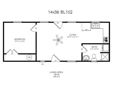 Box beam 44' span 172 lbs. 11 best 16'x40' Cabin Floor Plans images on Pinterest ...