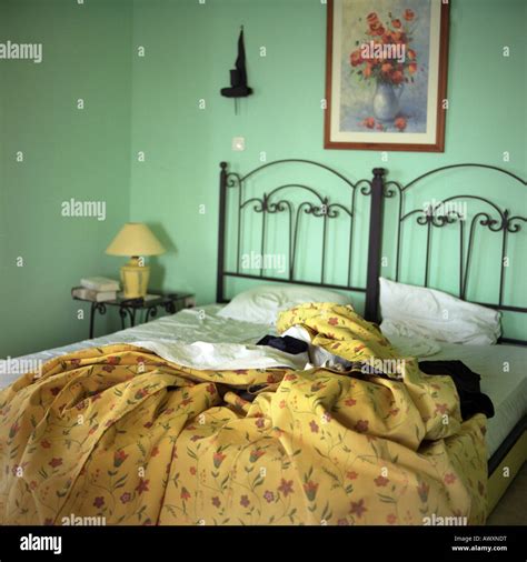 Hotel Room In The Morning Stock Photo Alamy