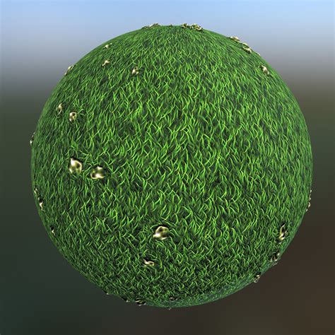 Grass Rock Pbr Seamless Material Texture Cgtrader