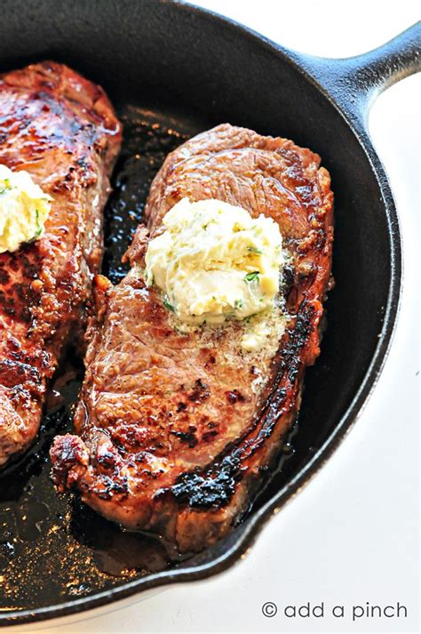 A little salt and pepper is good enough for us. Cast Iron Steaks: 12 Recipes Proving Cast Iron Has the Best Sear Ever