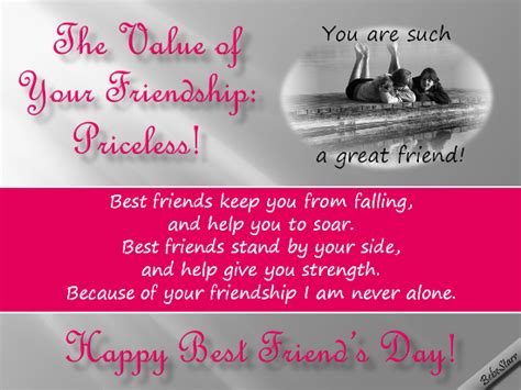 Value Of Your Friendship Free Women Friends Ecards Greeting Cards