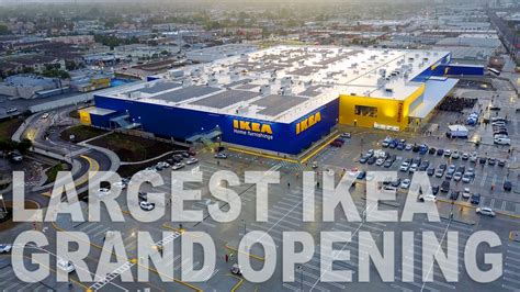 Largest Ikea In North America Grand Opening Vlog Youtube