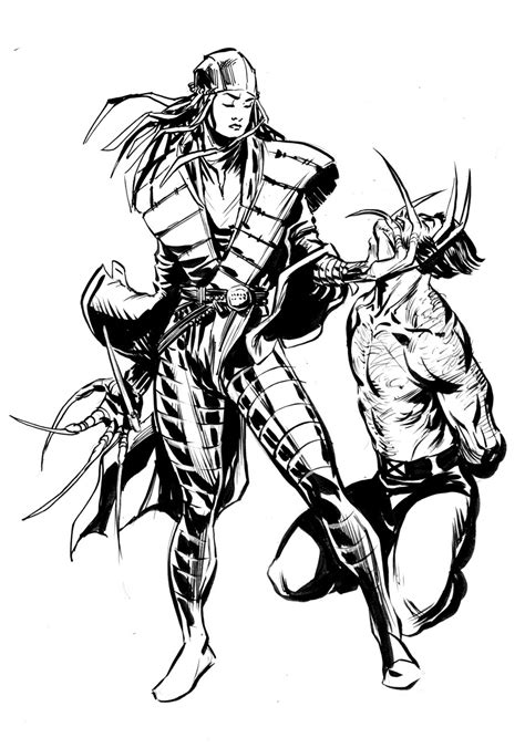 Lady Deathstrike Wolverine By Stokesbook On Deviantart