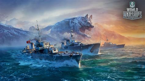 Images World Of Warship Wolves German Destroyers Ships 2560x1440