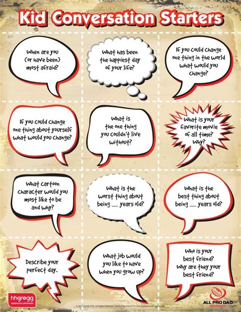The Darndest Things Conversation Starters For Kids Conversation