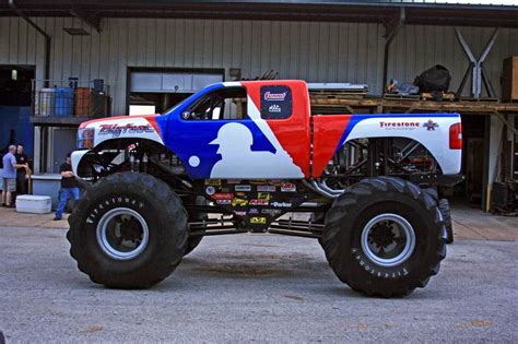 Garage Car Mlb Bigfoot Monster Truck As Chevrolet Pictures And Details