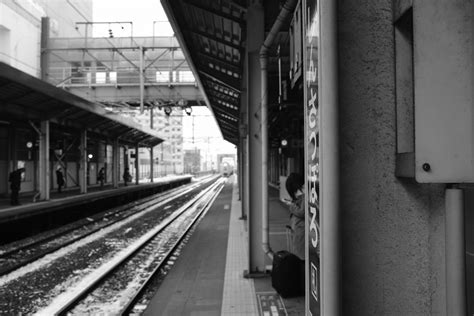 新札幌駅：特急列車が行き交う20191223 Monochrome－モノクローム寫眞